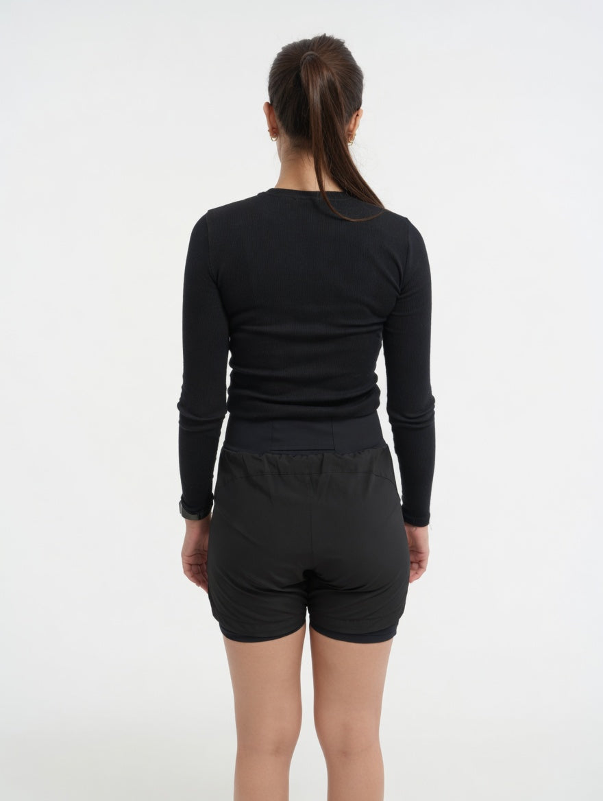 RK Womens 2-in-1 Run Short 5"
